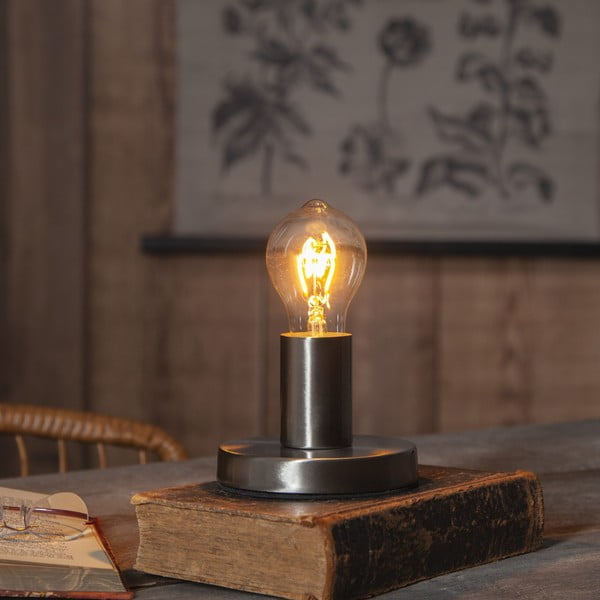 LED/sa žarnom niti žarulja s mogućnosti zatamnjivanja s toplim svjetlom E27, 4 W Spiral Filament – Star Trading-image-1