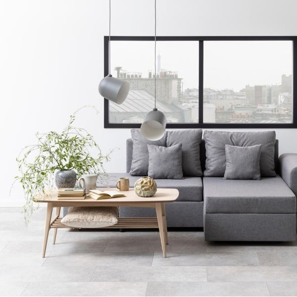 Stolić s postoljem od hrastovog drveta Actona Woodstock, 120 x 60 cm-image-1