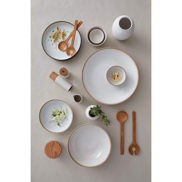 Bijeli keramički komplet mlinova za papar i sol 2 kom Gastro Cream – Bitz-image-1