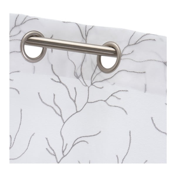 Bijela/siva prozirna zavjesa 140x260 cm Coral – Casa Selección-image-4