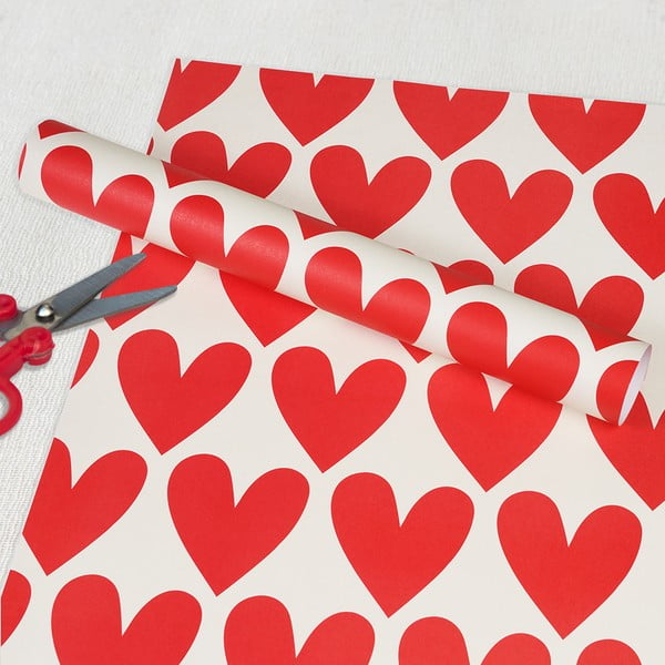 Ukrasni papir u setu 5 kom Hearts – Rex London-image-1