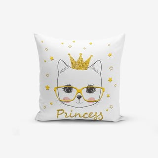 Jastučnica s primjesom pamuka Minimalist Cushion Covers Princess Cat Modern, 45 x 45 cm