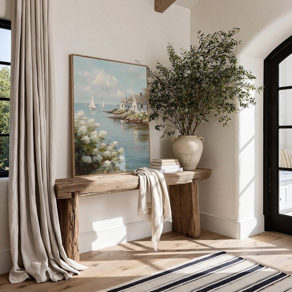 Tiskana slika s okvirom 60x80 cm Quiet Bay – Styler-image-1