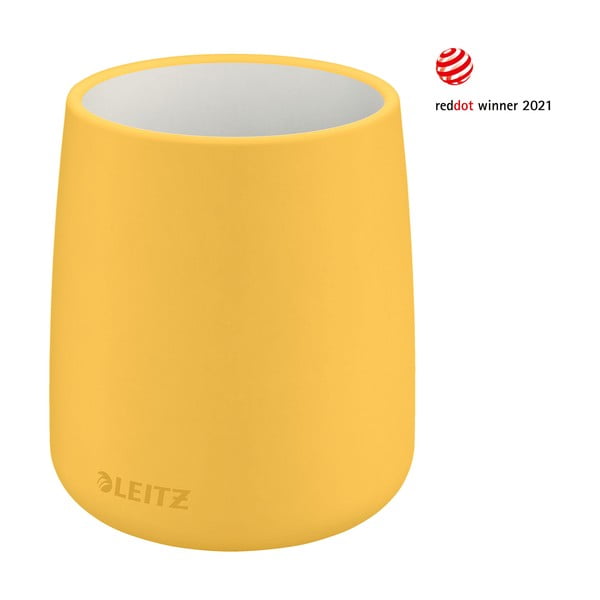 Žuta keramička posuda za olovke Leitz Cosy-image-4