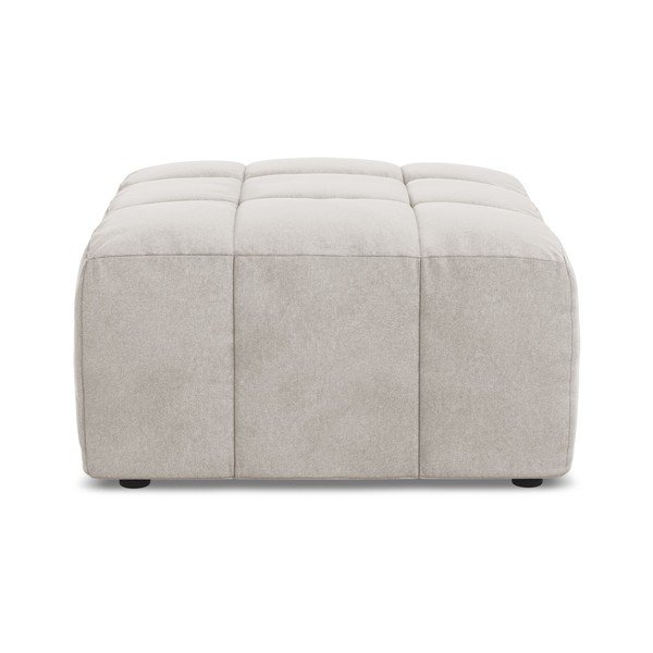 Bež baršunast tabure Aloha – Makamii