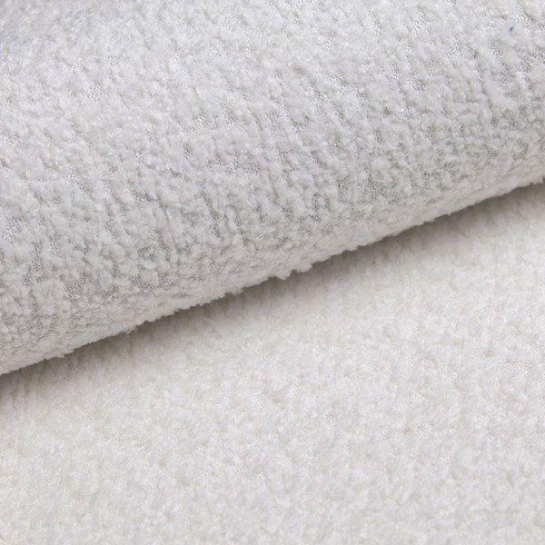 Krem kutna garnitura od bouclé tkanine (s lijevim kutom/u obliku slova "U") Ariella – Ropez-image-4