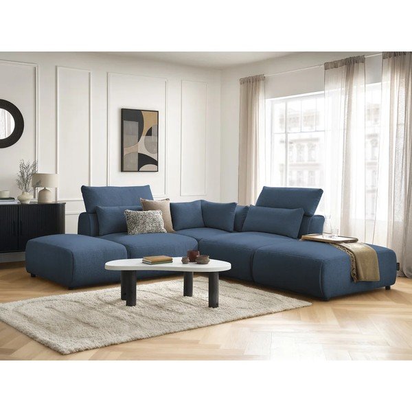 Plava podesiva kutna garnitura Jana – Bobochic Paris-image-2