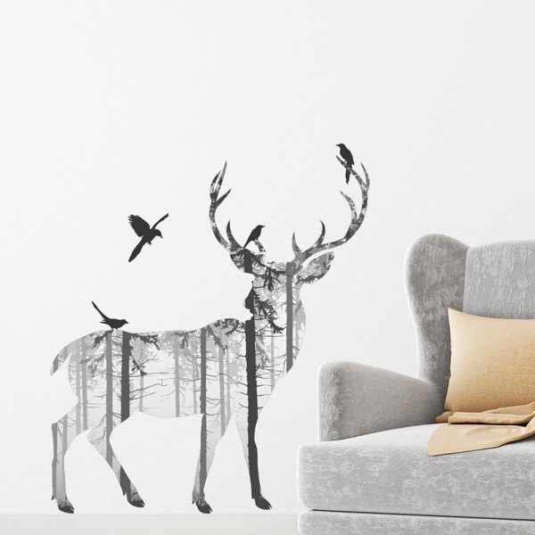 Naljepnica Fanastick Cerf Des Bois-image-1