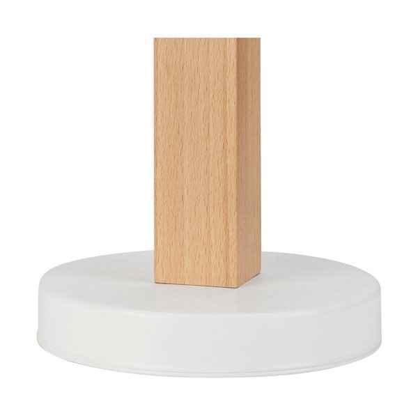 Bijela/smeđa stolna lampa (visina 39 cm) Orazio – LAMKUR-image-4