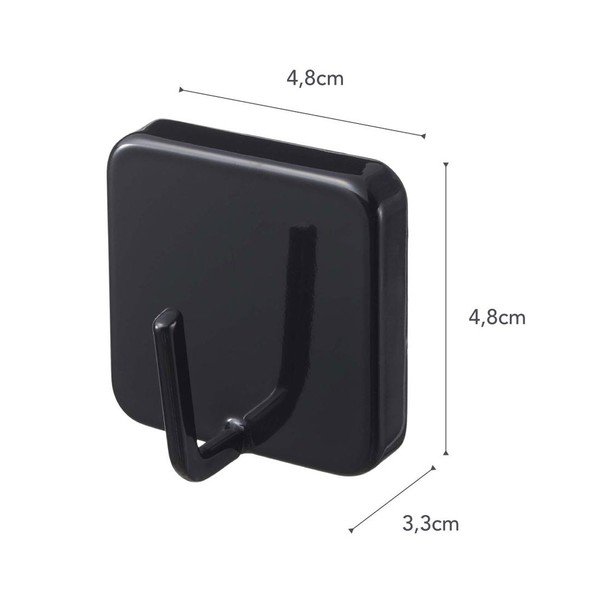 Crna magnetna kuka YAMAZAKI Tower-image-2