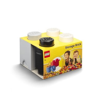 Set od 3 plastične kutije za spremanje kockica LEGO®, 25 x 25.2 x 18.1 cm