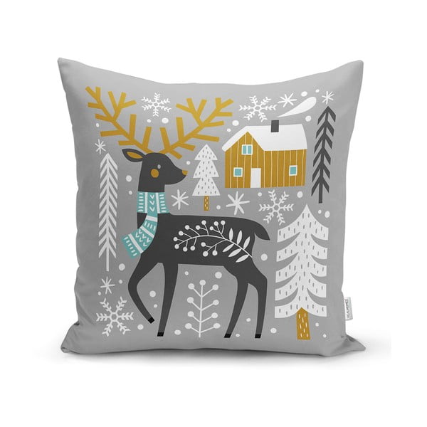 Ukrasna jastučnica s božićnim motivom 43x43 cm – Mila Home
