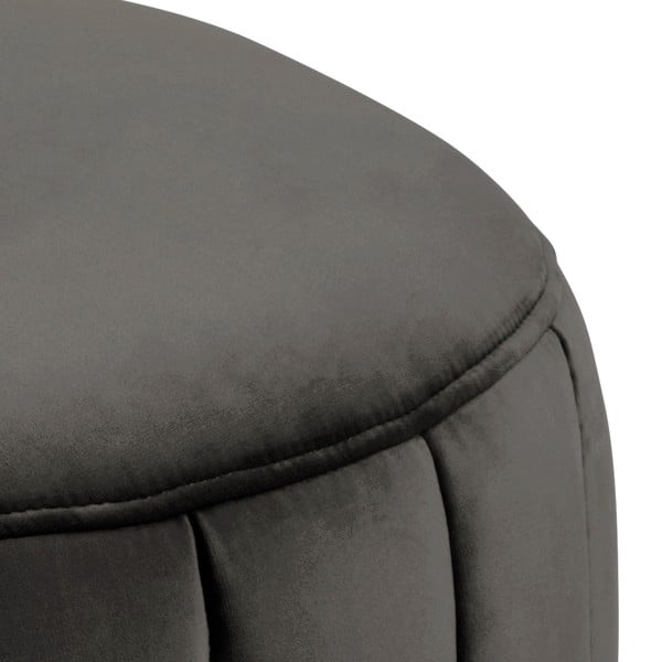 Smeđi podnožnik baršun actona doria, 60 cm-image-2