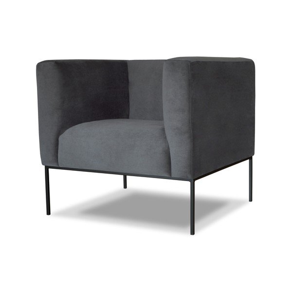 Siva fotelja Windsor &amp; Co Sofe Neptun-image-1