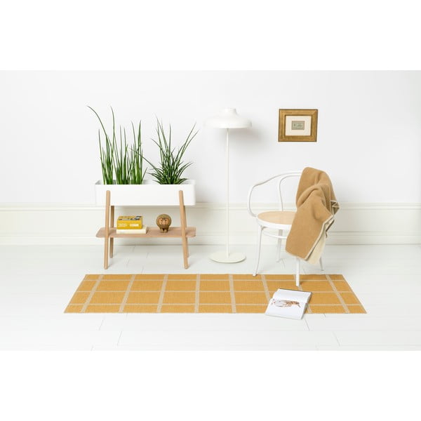 Oker žuti unutarnji i vanjski tepih 70x100 cm Ada Ochre – Pappelina-image-1