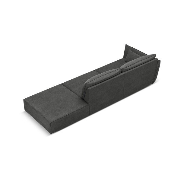 Siva ležaljka (s lijevim kutom) Vanda – Mazzini Sofas-image-3