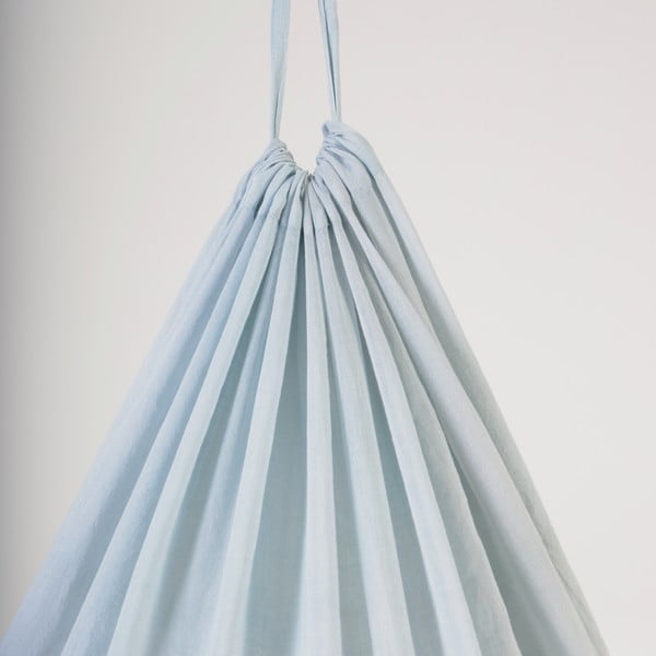 Svijetloplavi pamučni baldahin Carelene - Kave Home-image-3