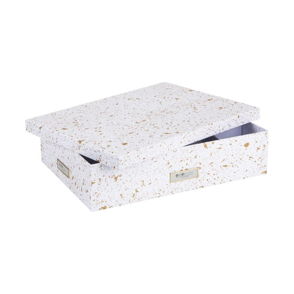 Kutija s pretincima u zlatno bijeloj boji Bigso Box of Sweden Jakob-image-3