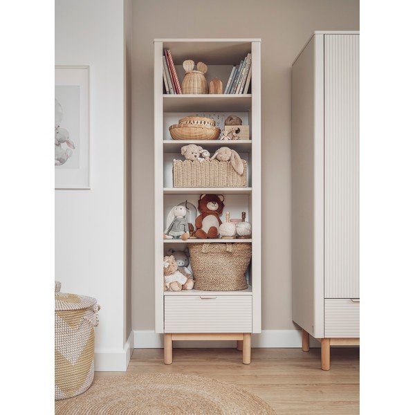 Bež dječja biblioteka 65x42 cm Miloo – Pinio-image-1