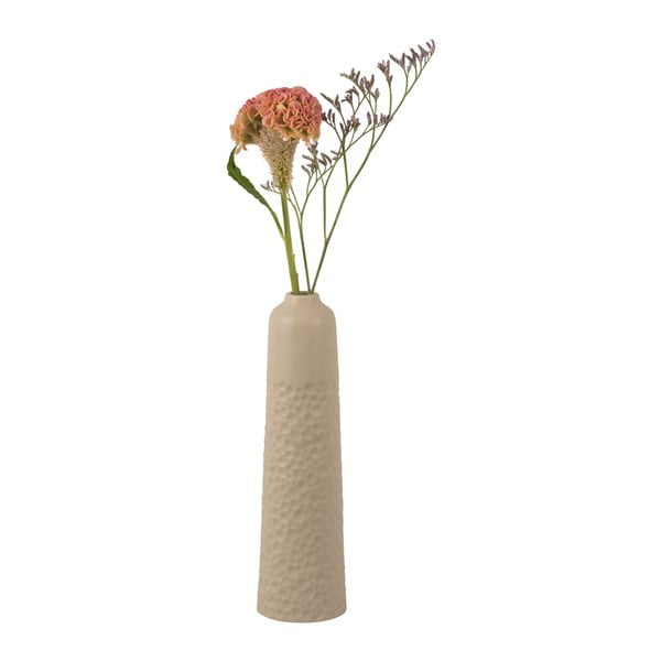 Bež keramička vaza PT LIVING Carve, visina 27,5 cm-image-2