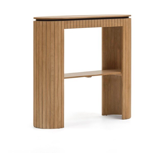 Konzolni stol od drveta manga 120x35 cm Licia - Kave Home-image-2