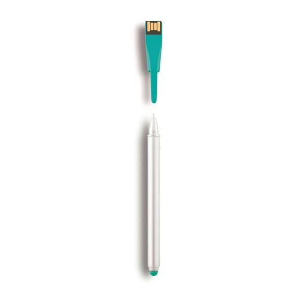 Olovka s USB diskom Point 4GB, zelena-image-3