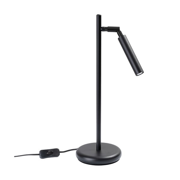 Crna stolna lampa (visina 43 cm) Fideus – Sollux