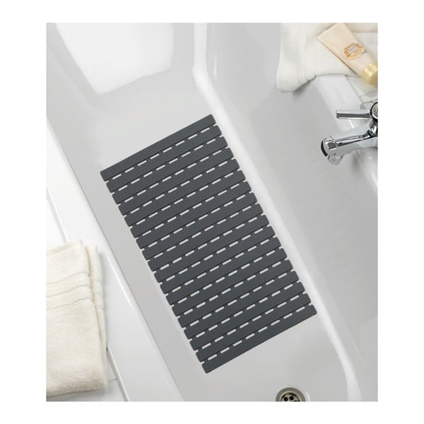 Tamno siva podloga za kadu ili tuš kadu Wenko Arinos, 63 x 40 cm-image-1