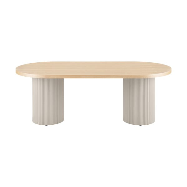 Blagovaonski stol s pločom stola u dekoru jasena 100x220 cm Solva – House Nordic-image-2