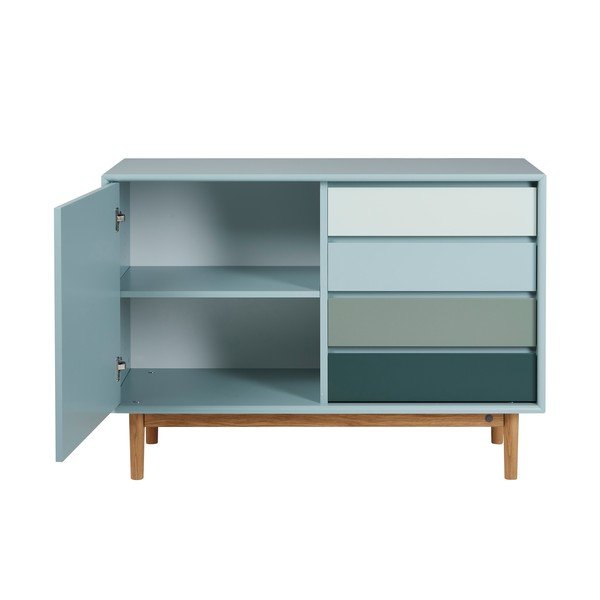 Mentol zelena niska komoda 114x80 cm Color Box – Tom Tailor-image-3