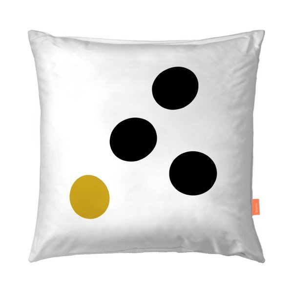 Set od 2 pamučne jastučnice Blanc Mustard-image-3