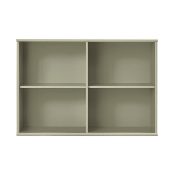 Kaki zelena viseća biblioteka 89x61x32,5 cm Mistral – Hammel Furniture