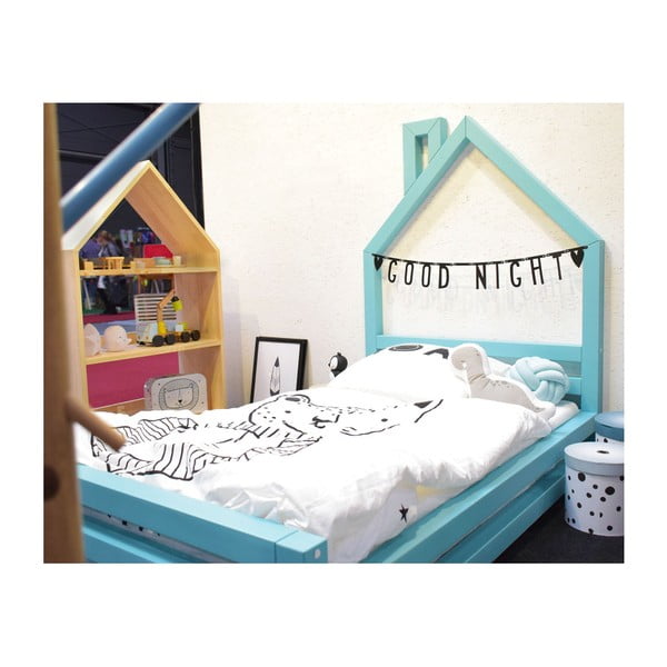 Crni dječji krevet od drveta smreke Benlemi Wally, 80 x 180 cm-image-4