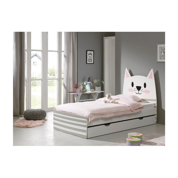 Dječji krevetić Vipack Cat, 90 x 200 cm-image-3