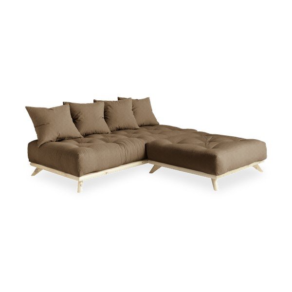 Kauč Karup Design Senza Natural Clear/Mocca Smeđa-image-4