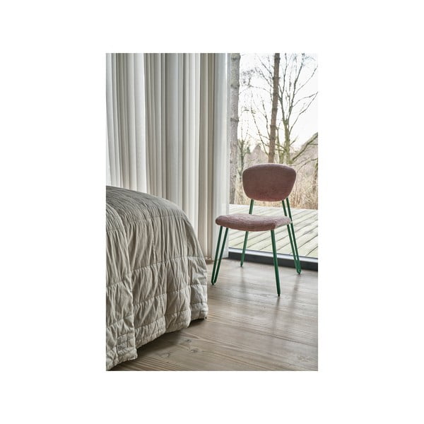 Svijetlo ružičasta blagovaonska stolica Styles – Villa Collection-image-4