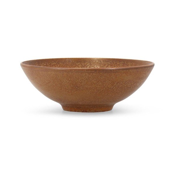Smeđa porculanska zdjela ø 21 cm Ovio – BonBistro