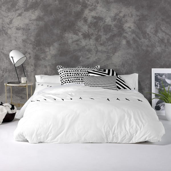 Pamučna navlaka za prekrivač Blanc Trip 200 x 200 cm-image-1