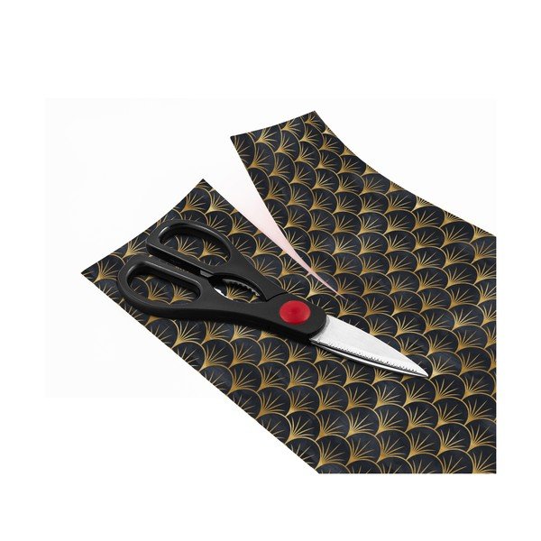 Dekorativna pozadina namještaj u crno-zlatnim ambijentalnom ambijentu-image-2