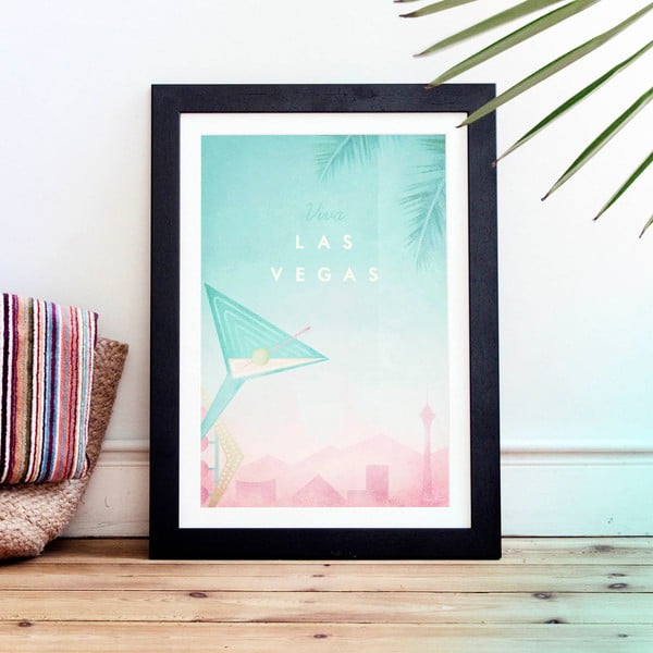 Poster Travelposter Las Vegas, A2-image-1