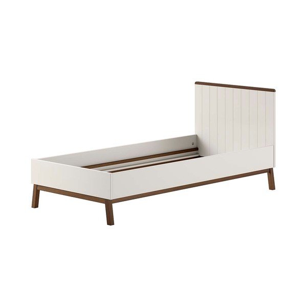 Bež dječji krevet od masivnog bora bez podnice 90x200 cm Sezane – Vipack