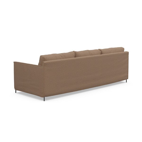 Smeđa sofa 248 cm Petito – Furninova -image-4