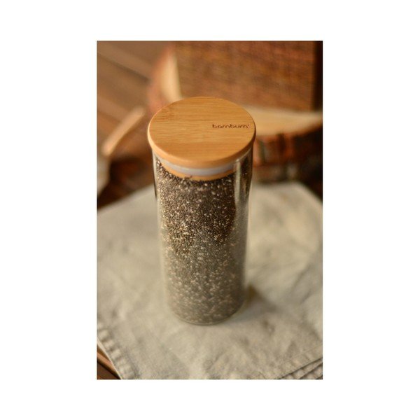 Staklenka s poklopcem Bambum Bolla, 450 ml-image-3