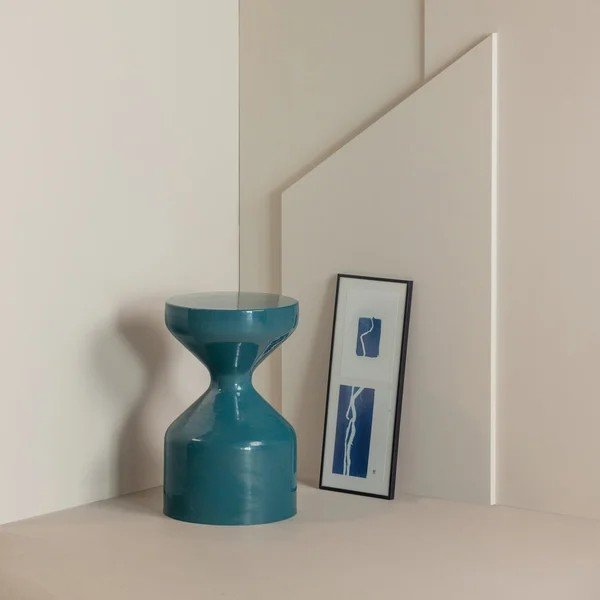 Metalni okrugao pomoćni stol ø 30 cm Floyd – WOOOD-image-1