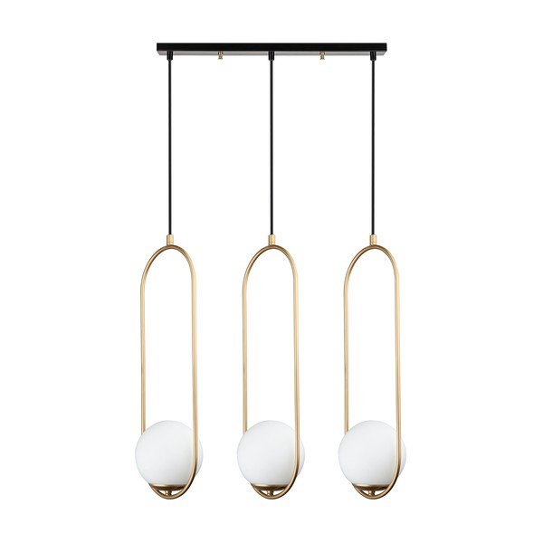 Viseća svjetiljka zlatne boje Squid Lighting Arch, visina 146 cm-image-2