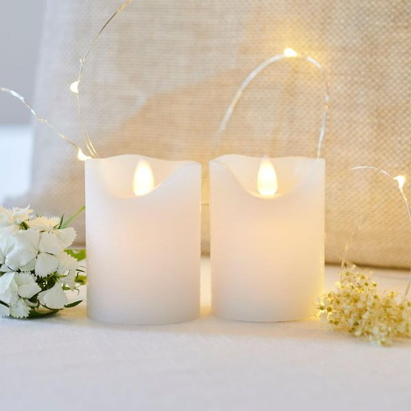 LED svijeće u setu 2 kom (visina 6,5 cm) Sara Mini – Sirius-image-1