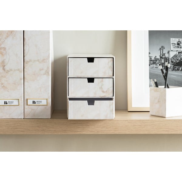 Kartonski uredski organizator za ladicu Ingrid Paper Laminate – Bigso-image-1