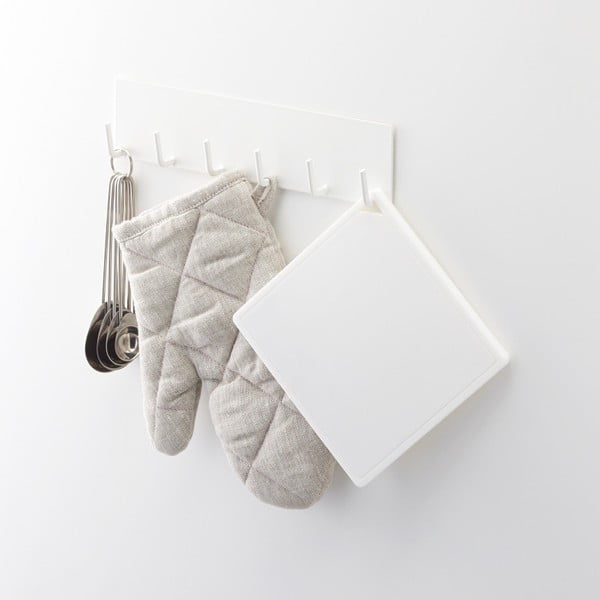 Bijeli podmetač za vruće lonce YAMAZAKI Tower Square-image-2