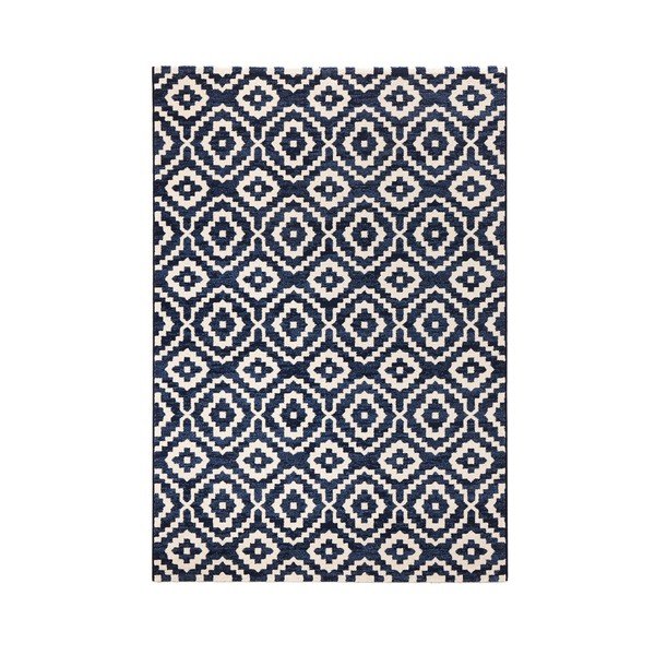 Plavi tepih Mint Rugs Diamond Ornamental, 80 x 150 cm