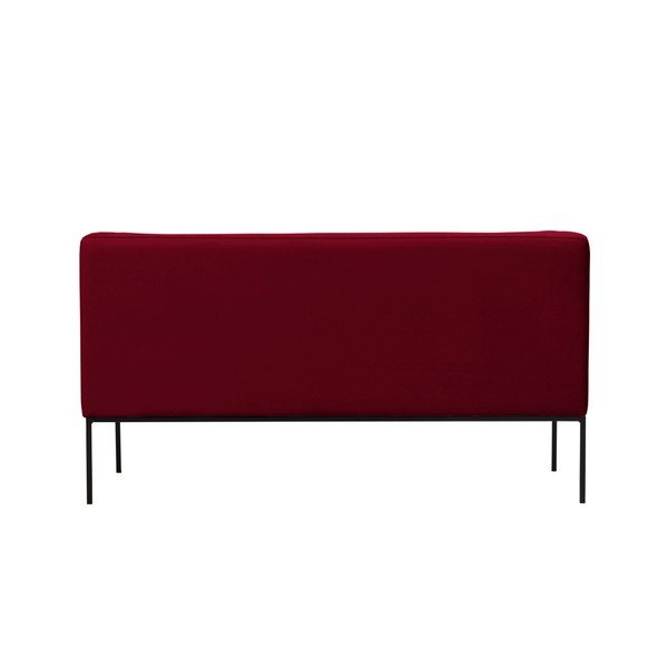Crvena baršunasta sofa Windsor & Co Sofas Neptune, 145 cm-image-4